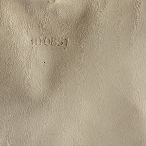 M0851 Beautiful Cream Leather Women's Bag